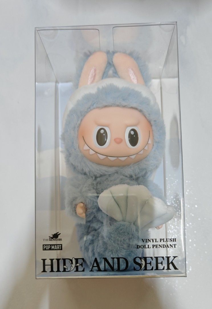 POPMART LABUBU MERBUBU HIDE AND SEEK Vinyl Plush Doll Pendant ...