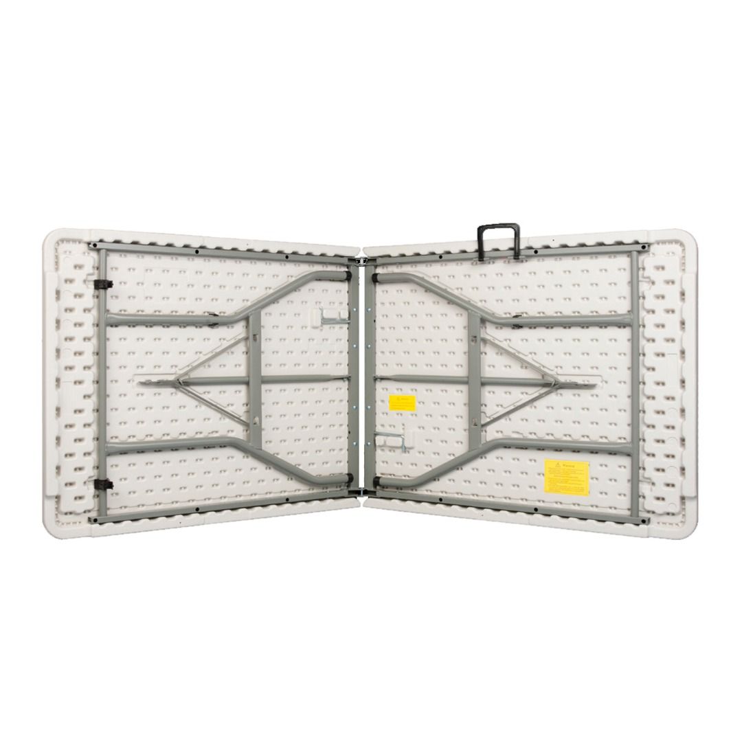Sumo ST-7230SLM 6FT. Fold in Half top Rectangular Plastic Table, Kitchen table, plastic table, Kitchen table, Home Furniture (Category: Tables & Sets) located in Quezon City. Submitted by costuless_qc_branch (Listing ID 1056543102, Image 2). Description: Item Code: ST-7230SLM SALE PRICE: ₱2,999.00 Note: Price may change without prior notice. Sumo Rectangular 6FT. Fold-in-Half with Folding steel legs 72 x 30" ♡ Color: White ♡ Material: Plastic ♡ C