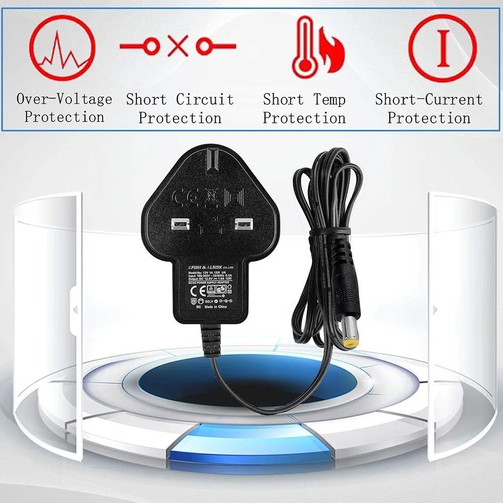 Switching Power Supply Model:HTY-1200100 Input:100-240V-0.5A 50/60Hz ...