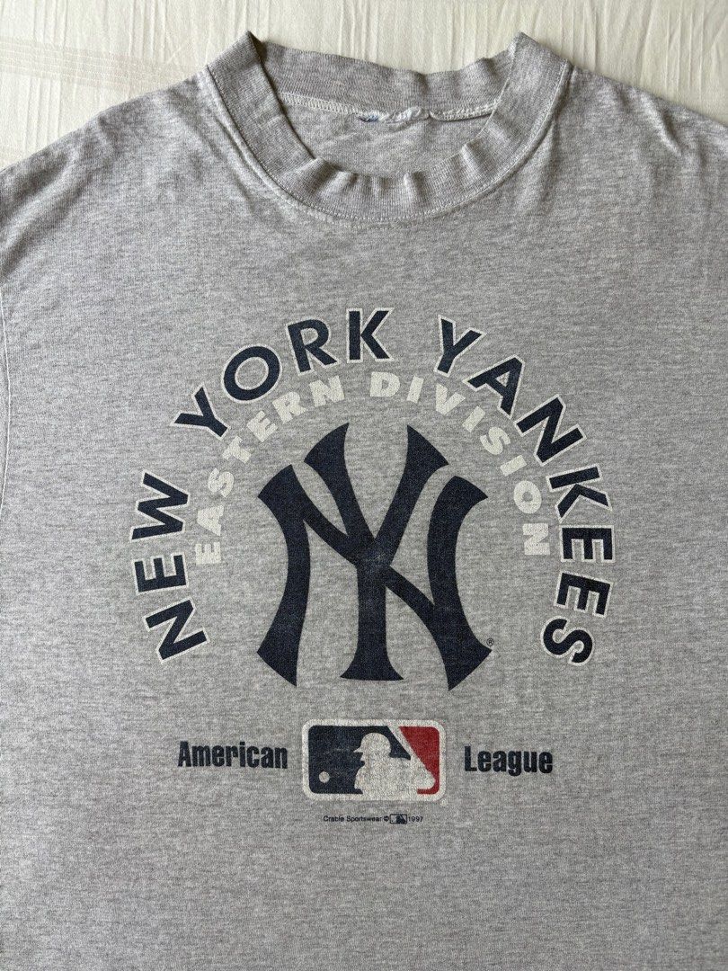 Vintage MLB new york yankees t shirt tee (Category: Tshirts & Polo Shirts) located in Singapore. Submitted by thevtgvoyage (Listing ID 1358780356, Image 2). Description: ptp 20" length 29" tag is missing .