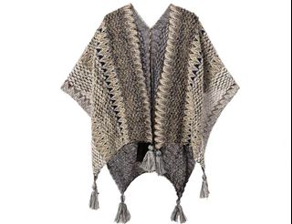 民族披肩圍巾外套針織64228236074113110