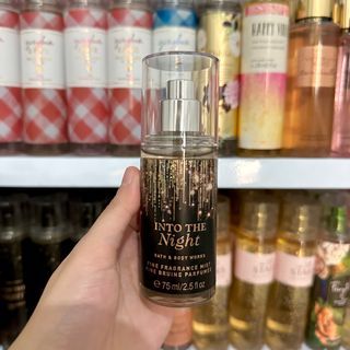 BATH & BODY WORKS FRAGRANCE MIST INTO THE NIGHT TRAVEL SIZE