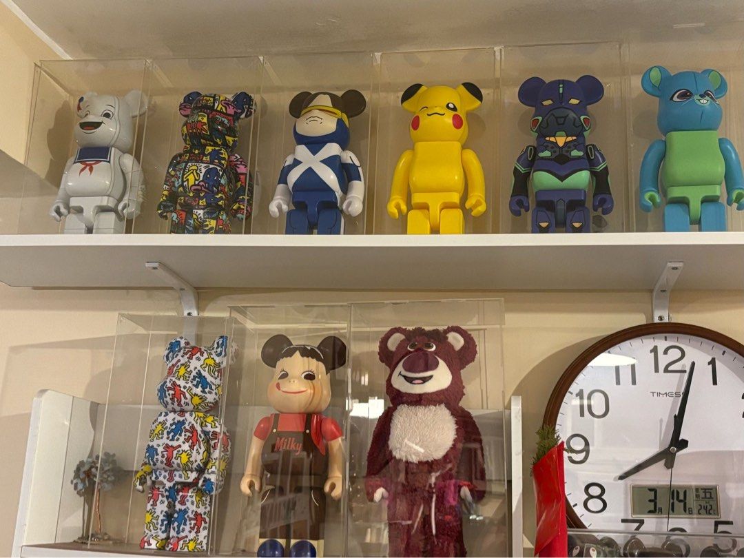 Bear bricks （分類：設計師玩具及盲盒）位於 Hong Kong。 由 tymn_15 提交（商品編號 1358951813，圖片 3）。簡介： Total 40隻 700@1 連100 買2隻以上可平 有盒。