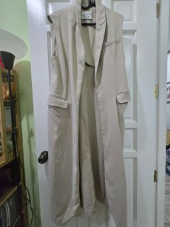 Stradivarius Beige vest (long)