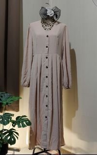Brand new beige maxi dress