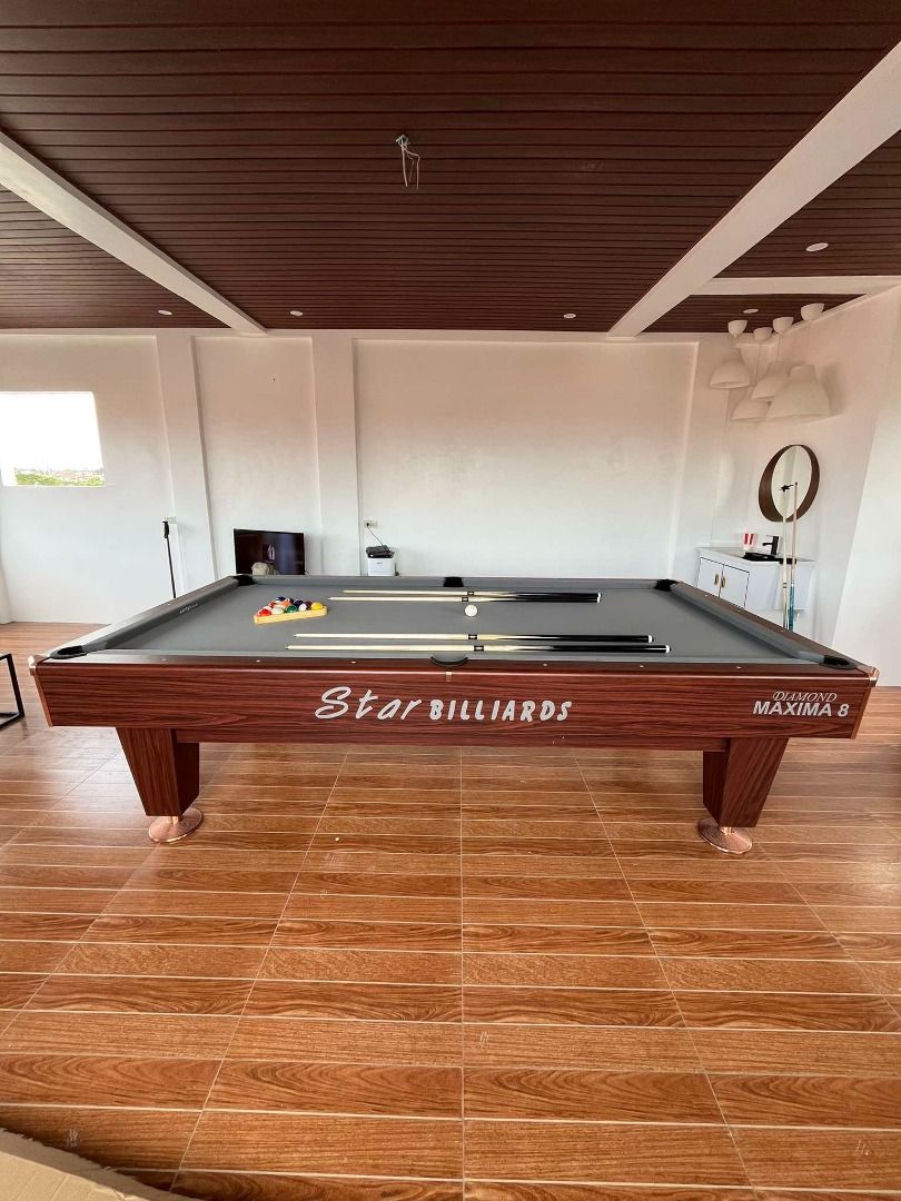 BRAND NEW MAXIMA 8 DIAMOND ORIGINAL BILLIARD TABLE (ONHAND), Sports ...