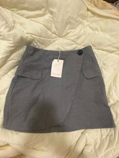 全新灰色西裝裙64229976294913110
