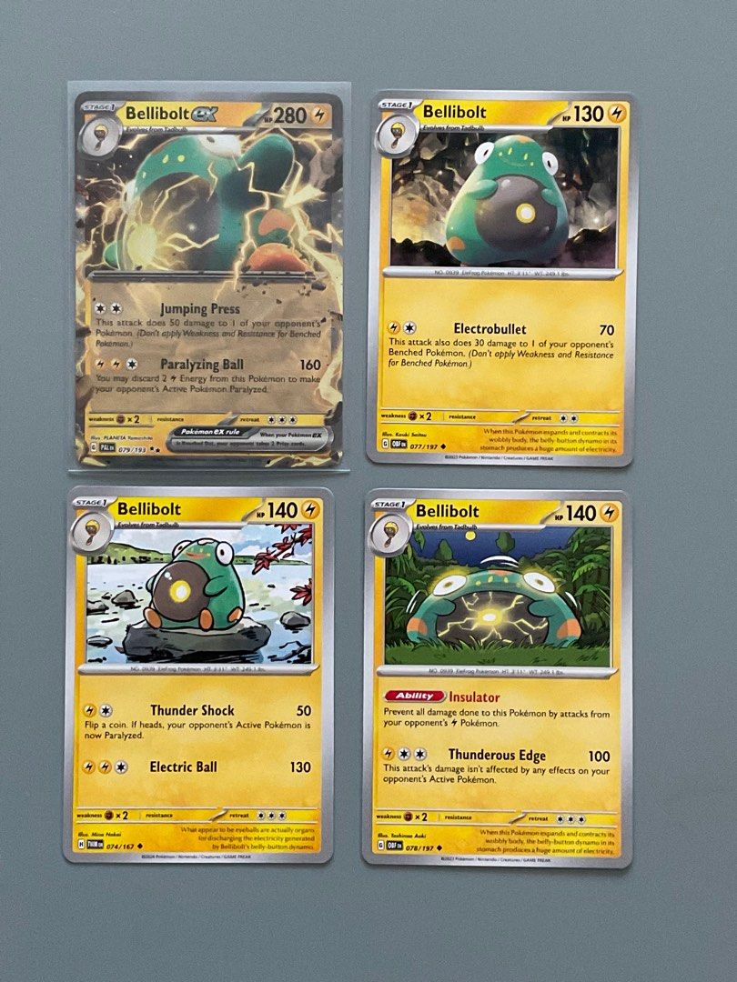 Cheap Bellibolt Pokemon TCG cute cards for Bellibolt collector cards ...
