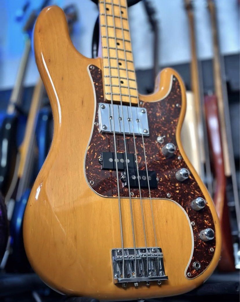 Fernandes Billy Sheehan model precision bass (Category: Musical Instruments) located in Quezon City. Submitted by paobass (Listing ID 1359040792, Image 1). Description: For Sale Post: Fernandes Billy Sheehan model p-bass vintage (rare). No issues at all. - 1980’s model - made in Japan - ash body - strung with Ernie Ball flatwounds - Schaller Drop D E string tuning peg .