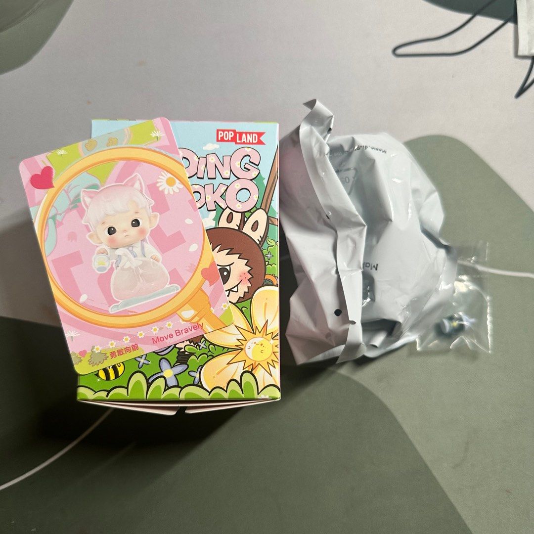 Finding Mokoko Hacipupu Move Bravely (Category: Designer & Blind Box Toys) located in Makati City. Submitted by krsst (Listing ID 1359067834, Image 2). Description: ✨On hand and available for sdd ✨Opened box at the bottom, unsealed foil ✨Complete inclusion ✨mop: gcash/BDO 📍poblacion, makati.