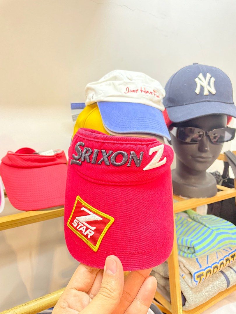 Golf Visors (Category: Caps & Hats) located in Muntinlupa City. Submitted by gratofinds (Listing ID 1359051753, Image 3). Description: Titleist - ₱450 Lonsdale - ₱350 Srixon Z - ₱450 Lecoq sportif - ₱450 Mizuno - 200 .