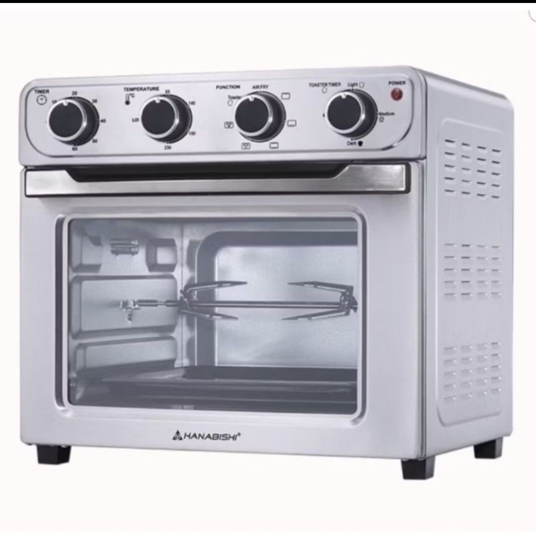 Hanabishi Airfryer Oven 30L (Category: Ovens & Toasters) located in Quezon City. Submitted by mrncsii (Listing ID 1359054134, Image 1). Description: **LAST PRICE NA PO** This baby needs a new home. Still in good condition For Pick-Up and delivery via grb/llmove cars (San Juan City, Metro Manila) RFS: Need to upgrade na. :).