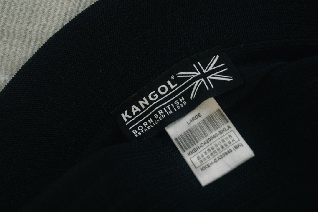 KANGOL Tropic Casual Black Bucket (Category: Hats & Beanies) located in Taguig. Submitted by getridofmess (Listing ID 1359022752, Image 3). Description: KANGOL Tropic Casual Black Bucket (Bough *Please note that the color of the product may vary slightly due to photographic lighting sources or your monitor's settings* -In excellent vintage condition with little signs of wear, please see photos. -Material: 60% Modacrylic, 40% Polyester. Headband: 