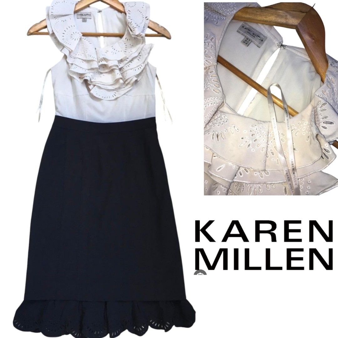 Karen Millen sleeveless (Category: Dresses) located in Tarlac. Submitted by aprilcalim69273 (Listing ID 1359113768, Image 2). Description: ♡High Quality Thick Fabric ☆ACTUAL Measurement •Bustline 30" •Waistline 24" •Lenght 37".