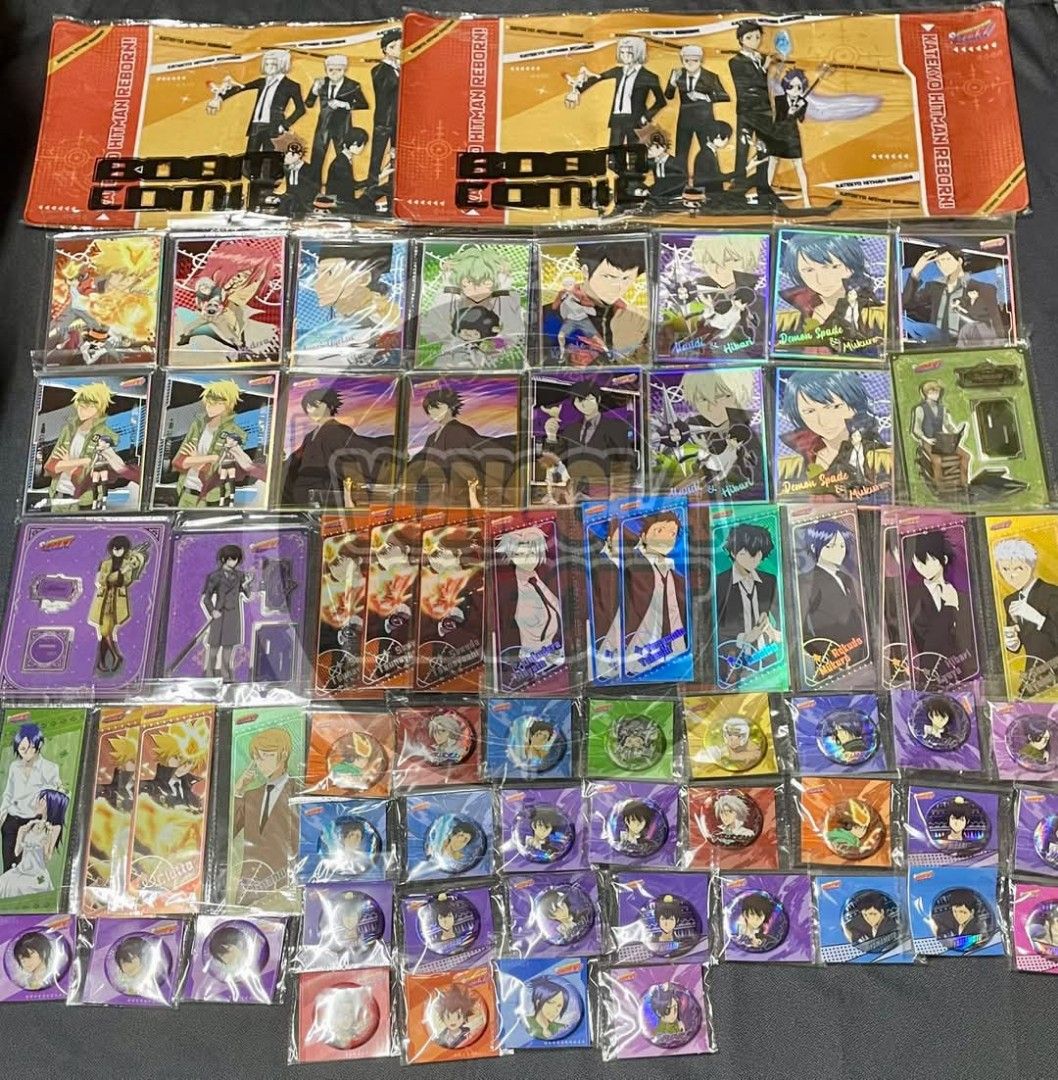Hitman Pin Katekyo Hitman REBORN CHINA EXCLUSIVE OFFICIAL MERCHANDISE pins ticket ...
