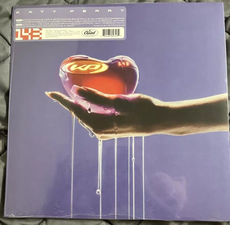 Katy Perry - 143 (Target Vinyl) (Category: Vinyls) located in Manila. Submitted by ramonrobin.cruz (Listing ID 1358938863, Image 2). Description: Katy Perry - 143 = ₱3,750 Colored Vinyl (Target Vinyl) brand New sealed.