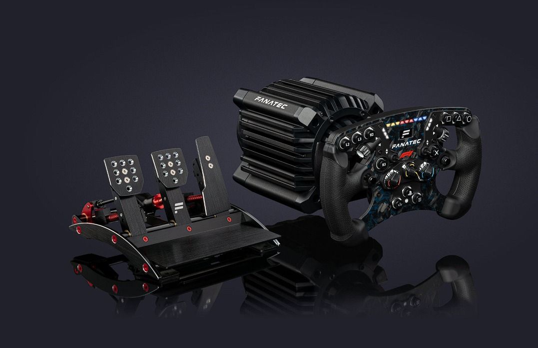 Latest Bundle~Fanatec DD+(15Nm) ClubSport Racing Wheel F1®~ Formula V2 ...