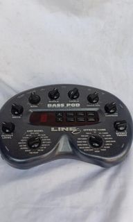 LINE 6 BASS POD
Bass Guitar effect module
Tested power ok
What you see is what you get
2950php