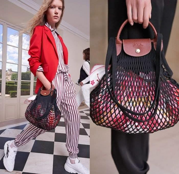 Longchamp Le Pliage Mesh Shoulder Bag (Category: Luxury Bags & Wallets) located in Siniloan. Submitted by easyaonlinestore (Listing ID 1358949980, Image 3). Description: Longchamp Le Pliage Mesh Shoulder Bag Large | Black 6750.00php + SF ✔️with paperbag 💯 Brand new 💯 Original 🇯🇵 Sourced from Japan.