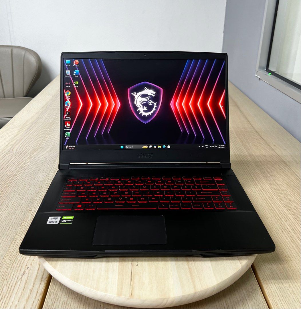 MSI Gaming Laptop i5 10GEN GTX 1650, Computers & Tech, Laptops ...