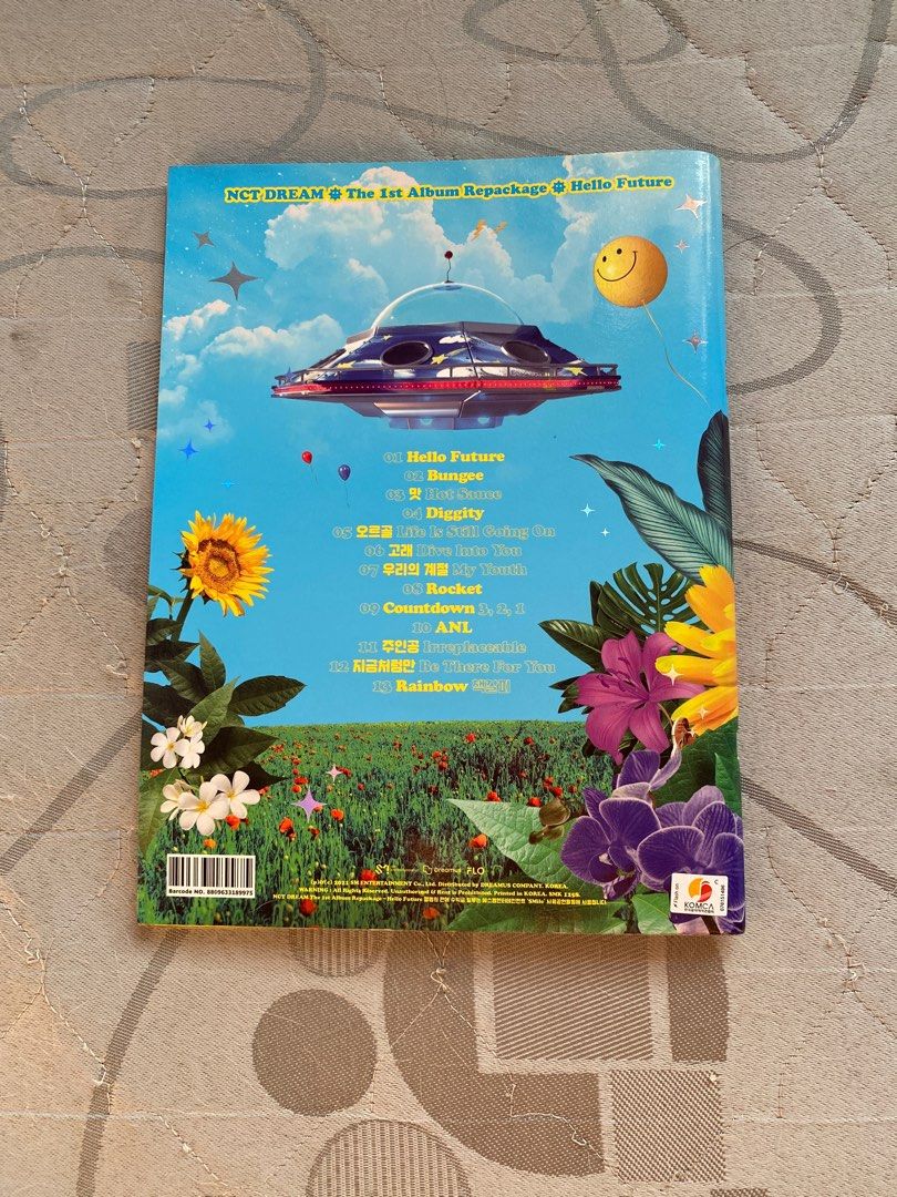 NCT DREAM Hello Future Unsealed Album (Future Ver.) (Category: CDs & DVDs) located in Manila. Submitted by jo0e__ (Listing ID 1359021370, Image 2). Description: NO DAMAGES. Looks good as new!! Everything is included except the tattoo stickers.