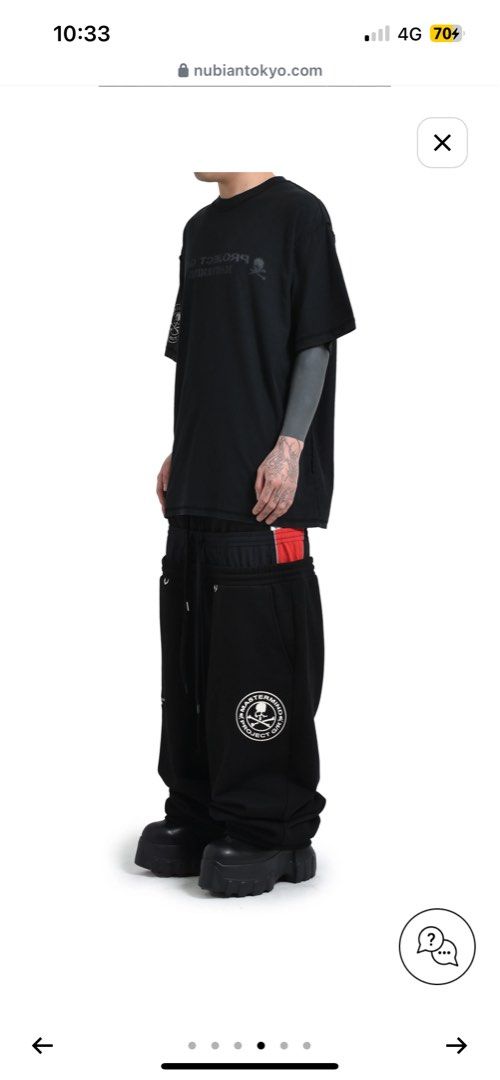 Project G/R x Mastermind Inside Out Tee 短袖短T, 他的時尚