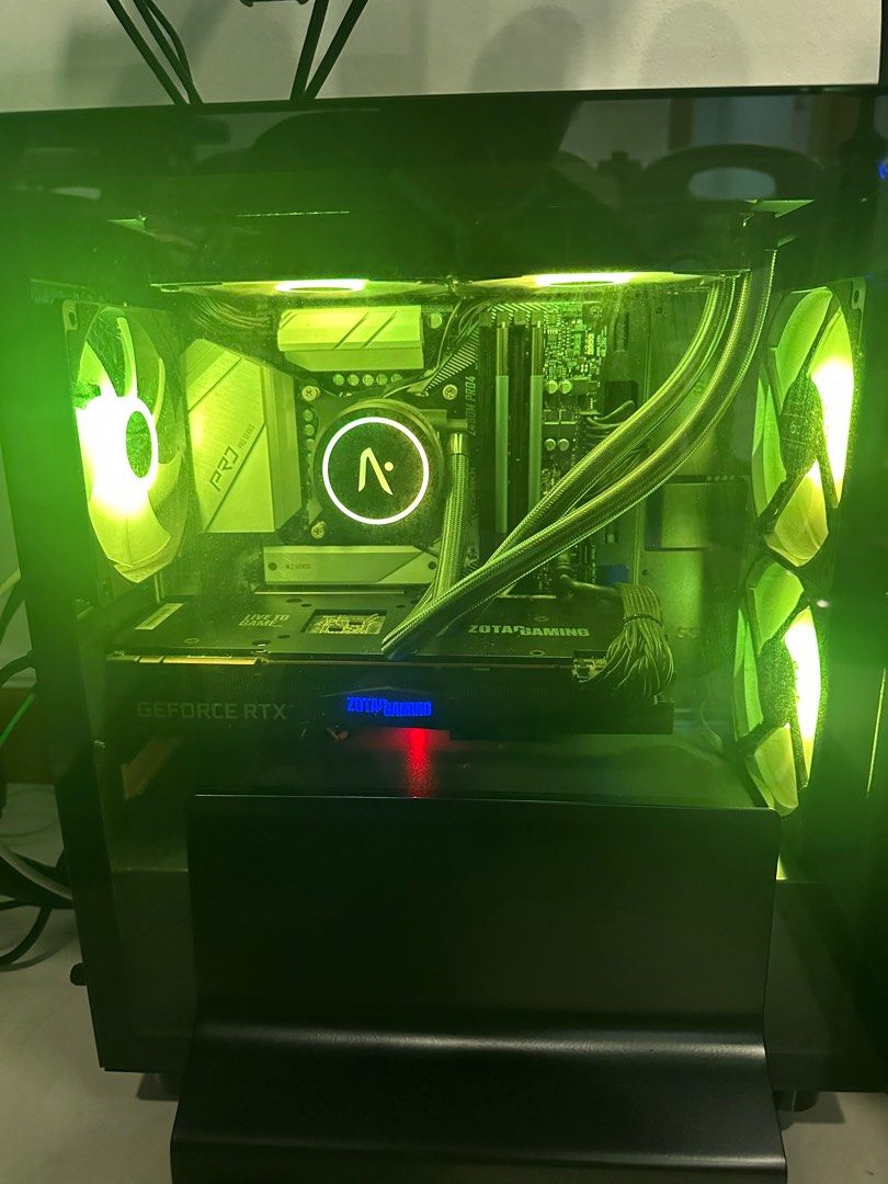 Rtx 2070 super Desktop (Category: Desktops) located in Singapore. Submitted by serenityshop (Listing ID 1359051663, Image 1). Description: Can be personally delivered. Only comes with prism x270i 165hz keyboard , mouse and monitor arm is not included doesn’t have monitor stand either so need to buy it on your end . RFS: Very lightly use so decided to sell due to busy with work . Only use for valorant . Please refer to last photo for full specs th