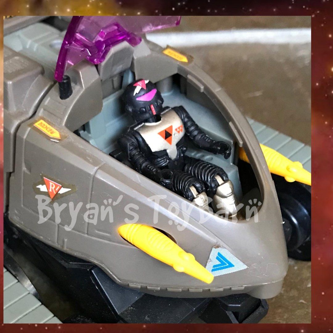 Starcom Shadow Force Starcom Vintage Shadow Force Shadow Raider with Capt Battlecron-9 ...