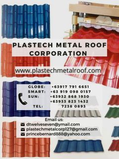 UPVC Thermoplastic resin tiles roof