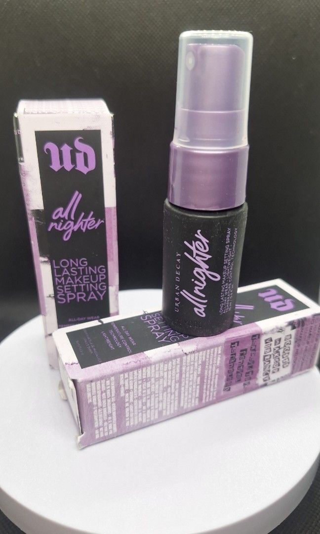 Urban Decay by Skindinavia Setting Spray (Category: Makeup) located in Las Pinas. Submitted by mystic_tragicallychic (Listing ID 1359095774, Image 2). Description: Urban Decay by Skindinavia Setting Spray 15ml Brandnew with box All items are guaranteed authentic or your money back 💯.