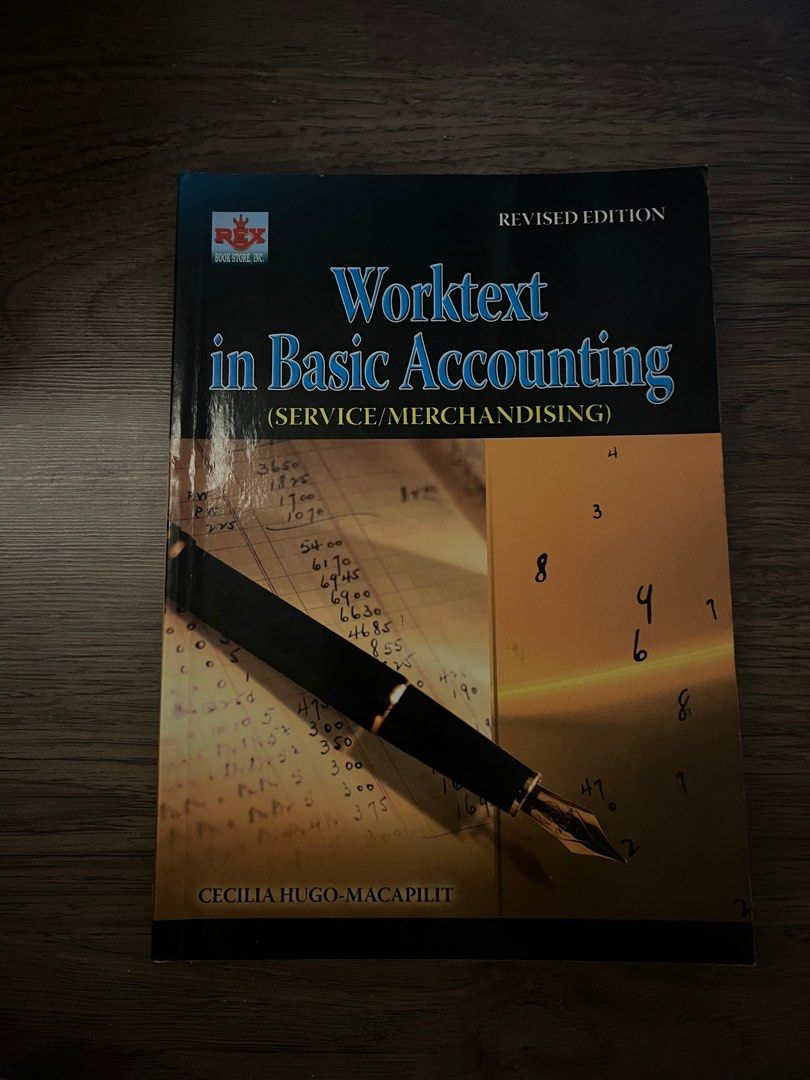 Worksheet in Basic Accounting Revised Edition gr9 (Category: Textbooks) located in Manila. Submitted by clnxzs (Listing ID 1359086499, Image 1). Description: like new, didn’t use it that much bc of online class only has handwritings on 1-2 pages (multiple choice area) loc: masangkay.