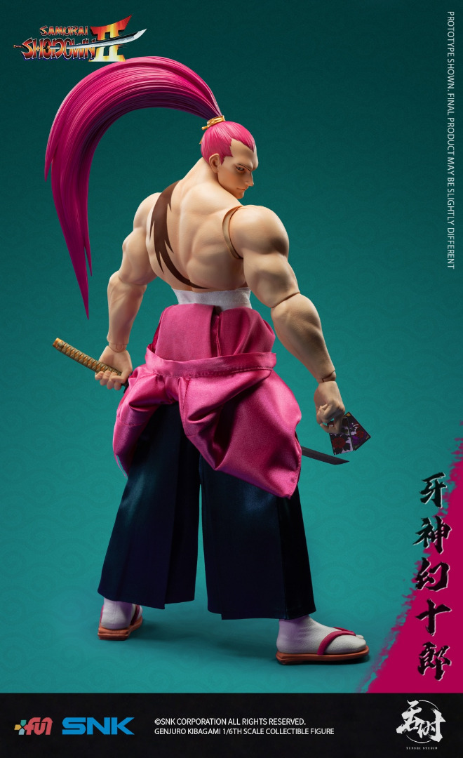 1/6 SNK Licensed Samurai Shodown II - Nakoruru / Genjuro Kibagami ...