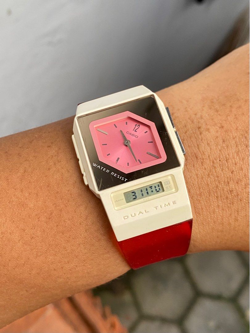 稼働品 CASIO film Watch PELA FS-01 時計 CASIO FS-01 Vintage CASIO