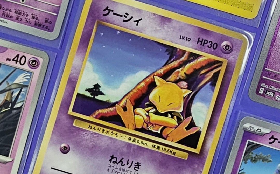 Abra + Kadabra + Alakazam - Jap and Eng Cards / Pokemon TCG, Hobbies &  Toys, Toys & Games on Carousell