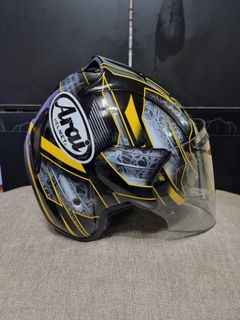 Arai Chronus Yellow Group Swap Helmet Arai,shoei,bell,sportrim