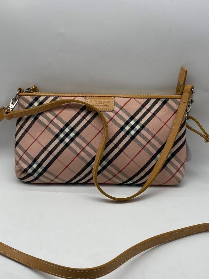 Burberry Nova (canvas) (Category: Luxury Bags & Wallets) located in Rizal. Submitted by loois18 (Listing ID 1359256704, Image 1). Description: Burberry nova blue check label canvas. I’ll send more pictures upon request. ♥️.