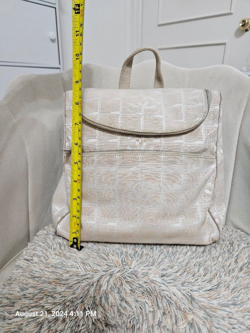 Chanel backpack/crossbody original (Category: Luxury Bags & Wallets) located in San Juan City. Submitted by rmdeclutter (Listing ID 1359126773, Image 2). Description: it was a backpack then converted the strap to ceossbody so now it can be used both ways plus I added a hand strap. had this restored at Prime Restore which amounted to 10k..
