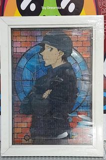 Detective Conan Framed Mame Puzzle Clear (Crystal Stained Art) Shuichi Akai -Ensky
