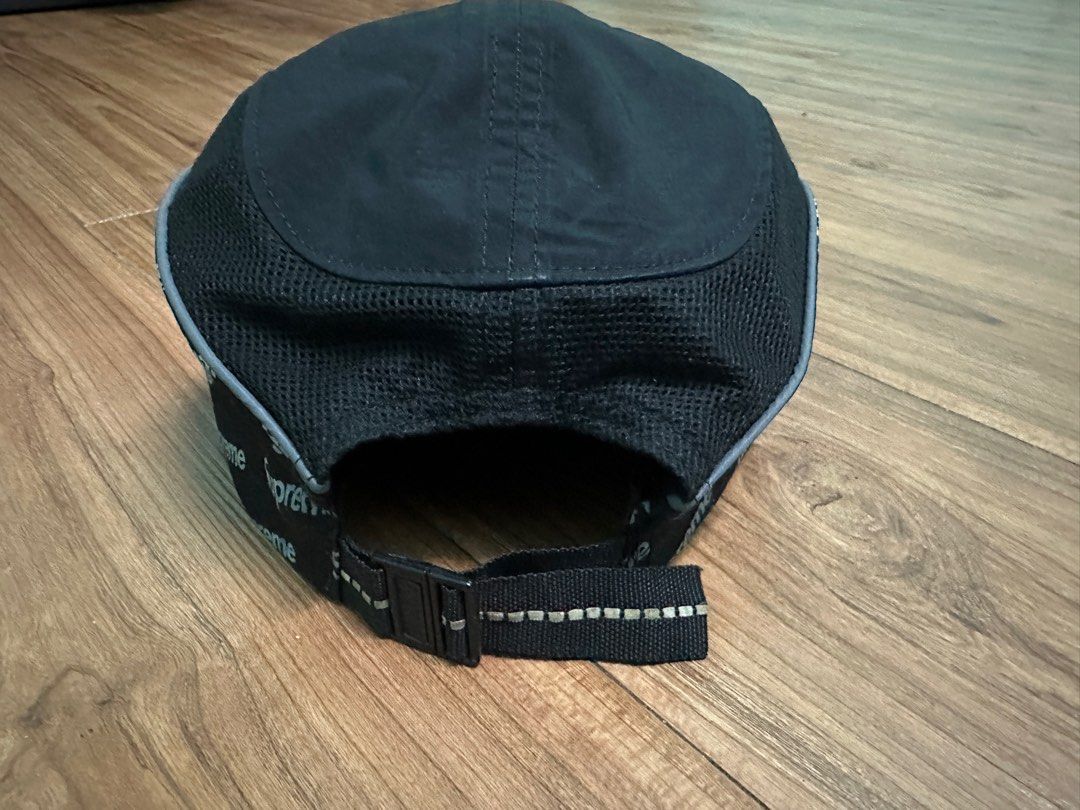Diagonal Logo Side Panel Camp Cap, Men's Fashion, Watches & Accessories ...