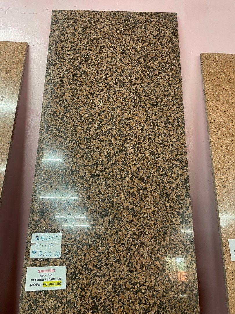 Granite Slab for COUNTERTOPS ( 60x240cm ) (Category: Construction & Building Materials) located in Muntinlupa City. Submitted by smjsouthbuilders (Listing ID 1359198941, Image 2). Description: Granite Slab 60x240.
