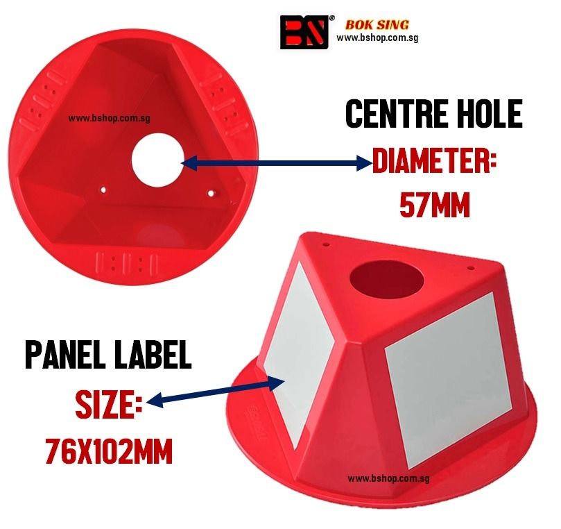INVENTORY CONTROL CONES/ WAREHOUSE STOCK SAFETY CONE/ QUALITY CONTROL ...