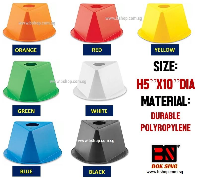 INVENTORY CONTROL CONES/ WAREHOUSE STOCK SAFETY CONE/ QUALITY CONTROL ...