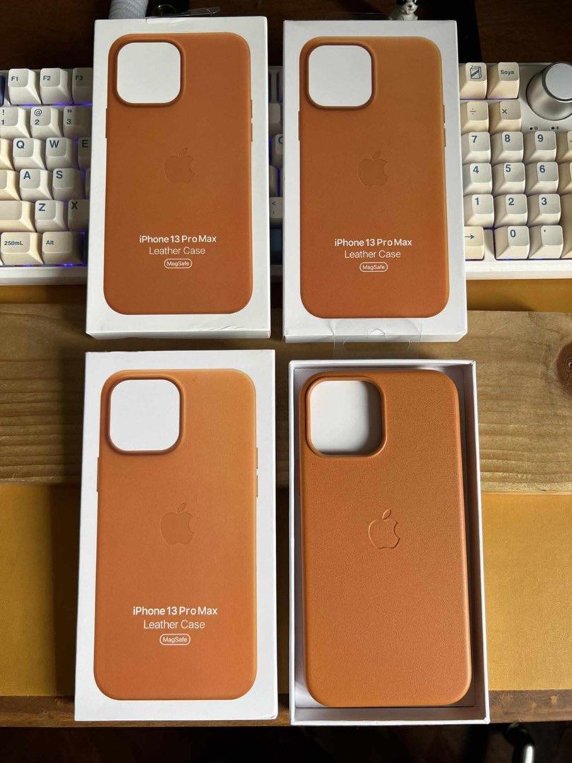 iPhone 13 Pro Max Magsafe Leather Case (Category: Cases & Sleeves) located in Manila. Submitted by ceeyashop (Listing ID 1359161641, Image 1). Description: Pm me, Available on hand [ Other colors are also available ] Lalamove,Grab,J&T COD will do!.