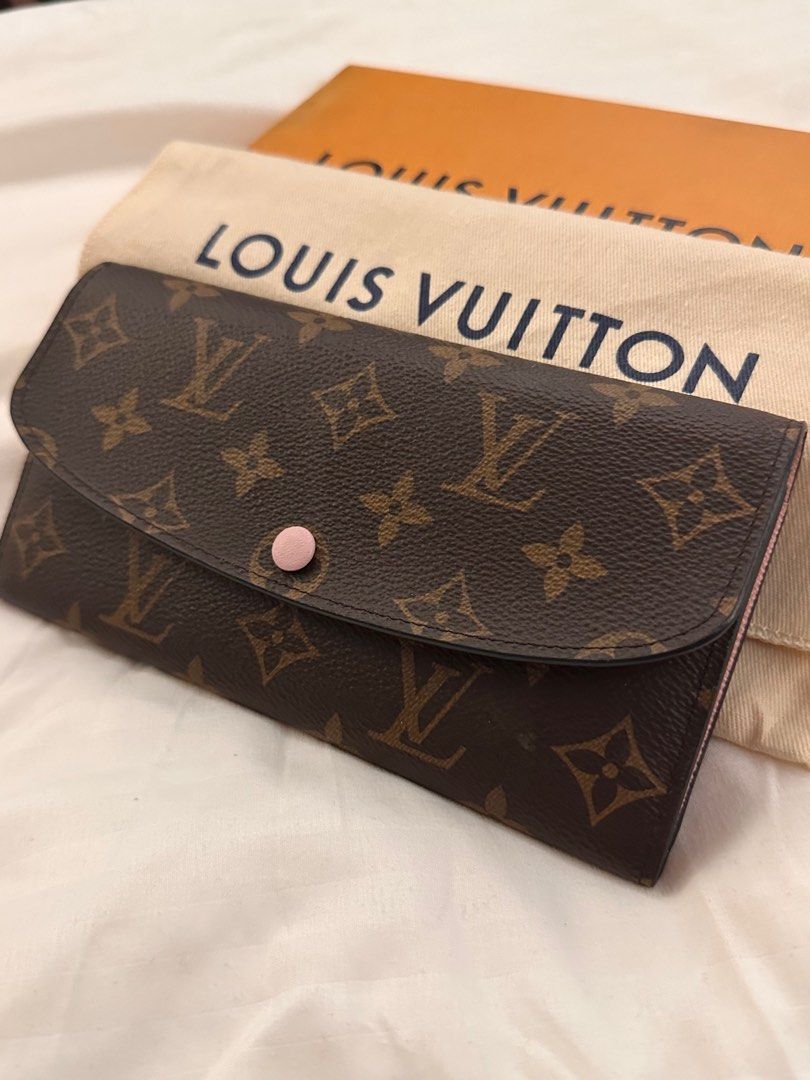LV MONOGRAM EMILIE WALLET (Category: Luxury Bags & Wallets) located in Quezon City. Submitted by stelszo (Listing ID 1359254406, Image 2). Description: Declutterring Luxury Items 💯 AUTHENTIC LV Monogram Emilie Wallet In very good condition Complete inclusion with box, qr sticker and dustbag FOR SURE BUYERS, MEET UP AT ROBINSONS MAGNOLIA. .