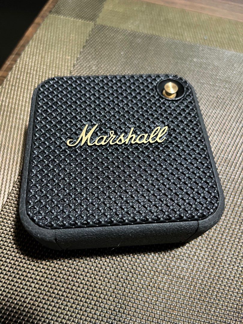 Marshall speaker (Category: Portable Music Players) located in Cavite. Submitted by anneafuang (Listing ID 1359234790, Image 3). Description: Marshall portable blutooth speaker Brandnew Bought it last Dec No flaws .