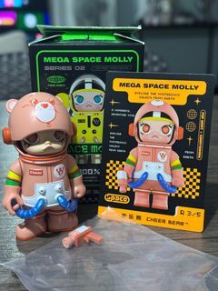 MEGA SPACE MOLLY SERIES 2 CHEER BEAR (rare)