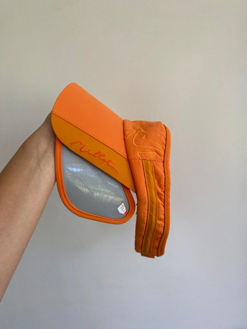 MILLET GOLFING HAT ADJUSTABLE SUNVISOR (Category: Activewear) located in Cagayan de Oro. Submitted by _tstudiooo (Listing ID 1359154771, Image 2). Description: Adjustable strap and visor Hike/Run/Golf Color 10/10 Condition 10/10 Issue X Need wash.