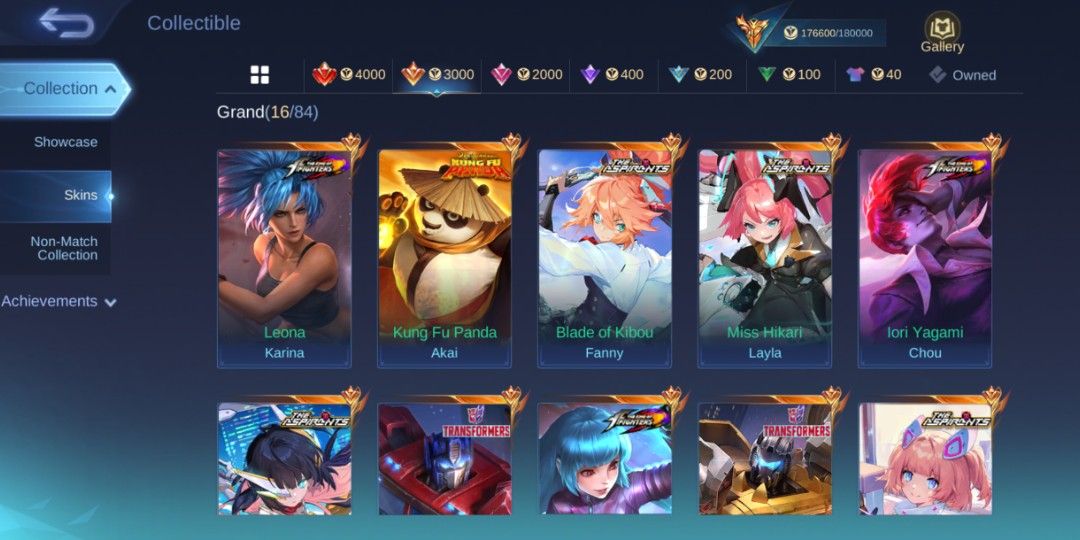 MLBB Account Mega Collector V (Category: Game Gift Cards & Accounts) located in Quezon City. Submitted by 06natsudragneel (Listing ID 1359146988, Image 3). Description: Selling MLBB Account 495 skins in total 5 Legend Skins Max Emblems Have All Heroes All Heroes Have Skins Negotiable Mode of Payment - Bank Transfer Rebindable PM for more info.
