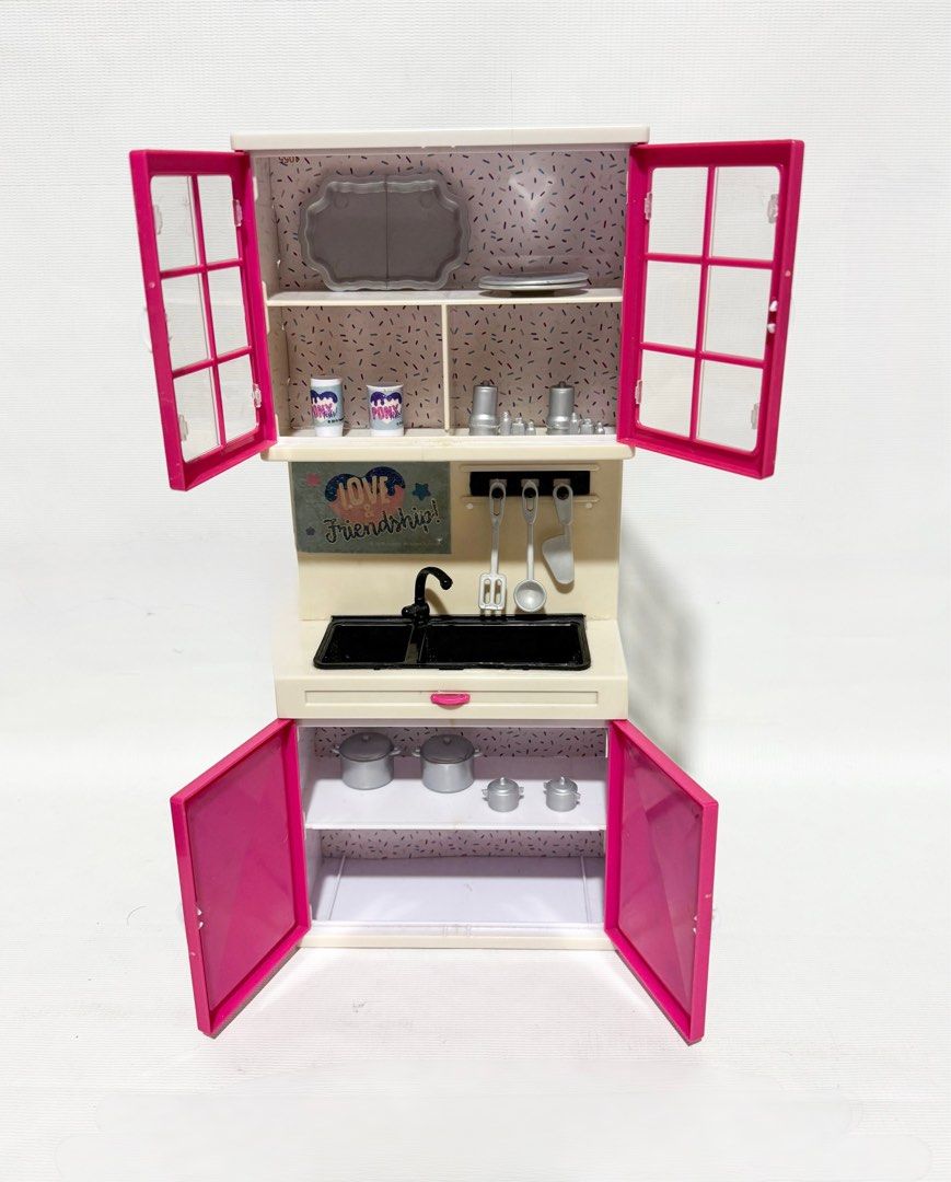 My Little Pony Mini Kitchen Playset with Accessories (Category: Kids Toys) located in Cainta. Submitted by mly_d (Listing ID 1359248402, Image 3). Description: My Little Pony Mini Kitchen Playset with Accessories ₱ 300 • This kitchen play set comes with a platter, 2 plates, cooking utensils, 2 pots with lid, tumblers and more. • This is perfect for kitchen pretend games as it has all the kitchen items as real-life settings, making the make-believ