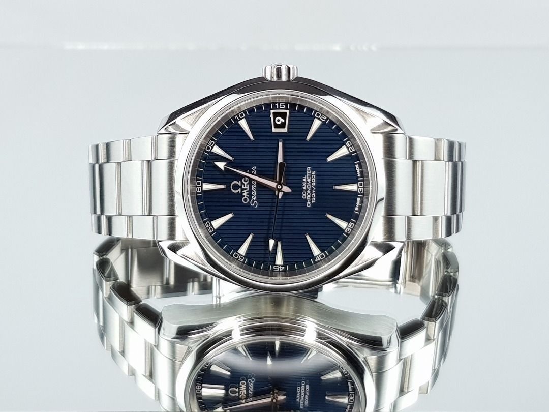 Omega Seamaster Aqua Terra Skyfall (Category: Luxury Watches) located in Makati City. Submitted by luxury_by_ncash_2 (Listing ID 1359160399, Image 1). Description: N-Cash Pawnshop "Instant Cash for Bags, Watches, Cars, and Electronics" https://www.ncash-pawnshop-philippines.com/ Omega Seamaster Aqua Terra Skyfall Ref. 231.10.39.21.03.001 38.5mm steel case Blue Teak dial Omega Calibre 8500 Co-Axial Chronometer movement Purchased at Omega Local AD 
